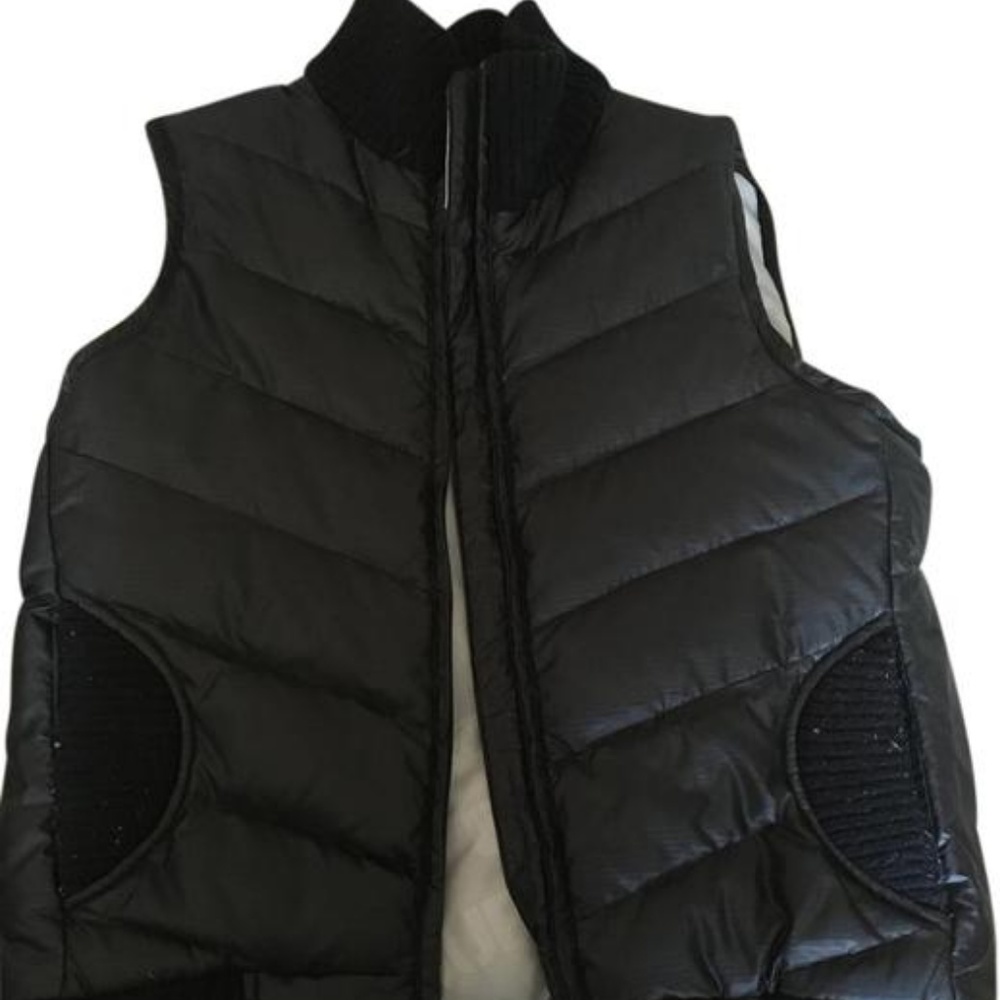 Burton Black Puffy Down Vest